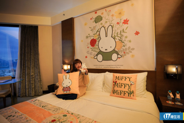 港島海逸君綽酒店首個Miffy主題Staycation！大量Miffy打卡位/住宿包禮物+海景下午茶