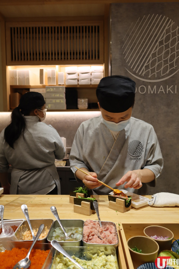 美食廣場新派手卷店  潮試開放式手卷