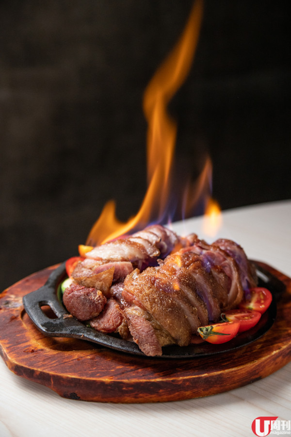 大埔新派大排檔 老闆街市揀海鮮 / 抵食火焰鹹豬手 燒蠔