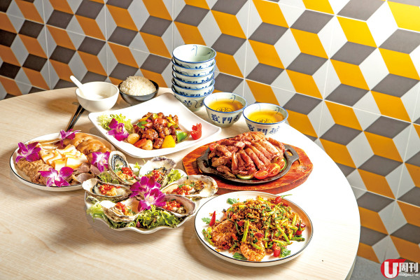 大埔新派大排檔 老闆街市揀海鮮 / 抵食火焰鹹豬手 燒蠔