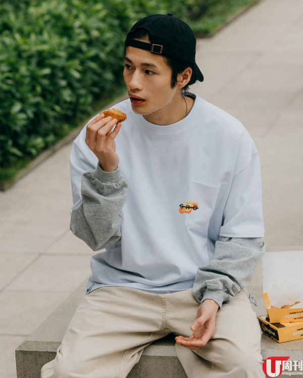 雞翼新品牌 聯乘潮牌出 TEE