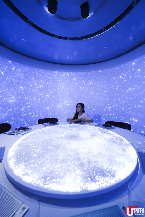 中菜版 teamLab x 投影餐桌  浸沉式唐代主題 Tasting Menu
