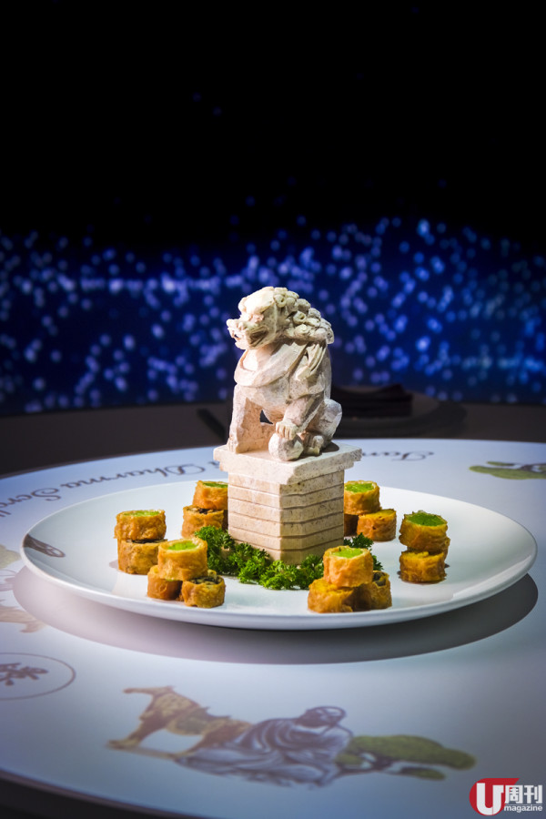 中菜版 teamLab x 投影餐桌  浸沉式唐代主題 Tasting Menu
