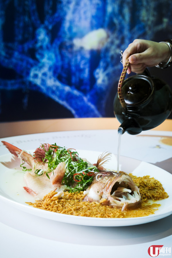 中菜版 teamLab x 投影餐桌  浸沉式唐代主題 Tasting Menu