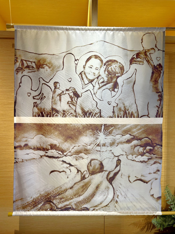 香港首個沙畫展《揉沙說愛》 用細沙講生命故事 療癒心靈