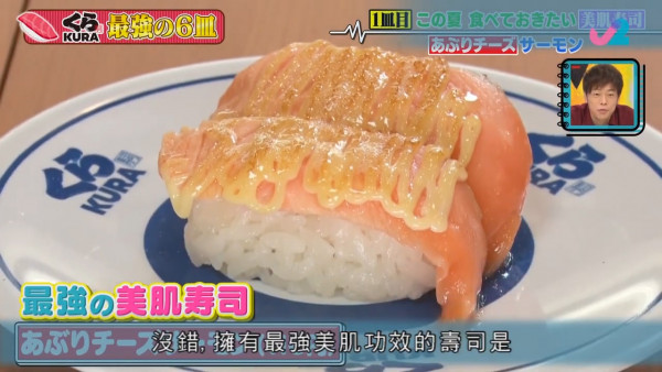 燃脂／補腦／美肌／減低血脂必吃！　日本節目精選最有益6款壽司