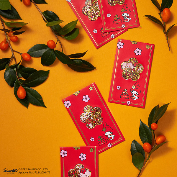 Lady M推出My Melody新春糖果禮盒   柑橘朱古力／荔枝朱古力／覆盆子啫喱軟糖／My Melody利是封