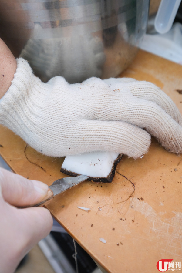 大埔墟有心小店 馬拉大庄椰子鮮榨 / 創意焦糖脆脆椰汁 