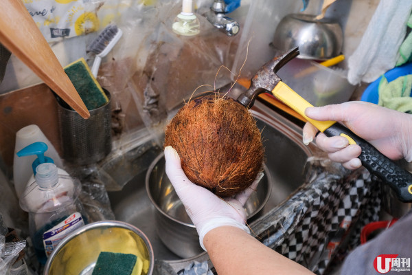 大埔墟有心小店 馬拉大庄椰子鮮榨 / 創意焦糖脆脆椰汁 