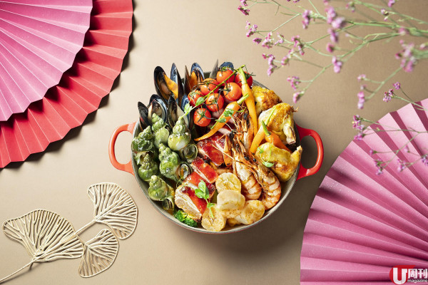 編輯部精選盆菜 北歐龍蝦濃湯 / 波士頓龍蝦 / 日本花咲蟹盆菜