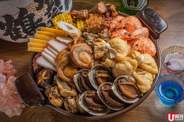 編輯部精選盆菜 北歐龍蝦濃湯 / 波士頓龍蝦 / 日本花咲蟹盆菜