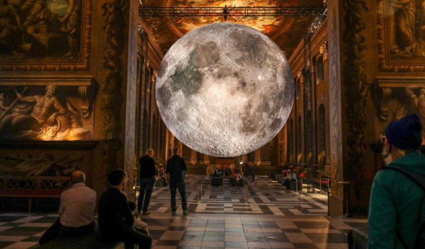 英國自由行2023 | 倫敦月球博物館夢幻回歸！直徑達7米、NASA高清圖還原月球表面 