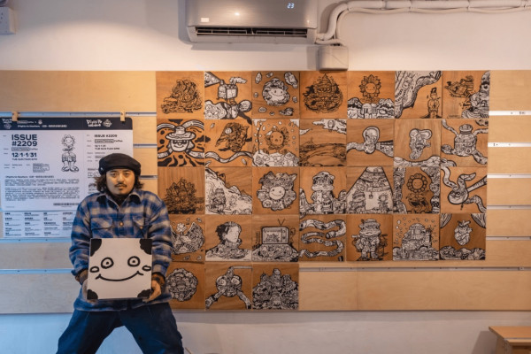 跟着Jasontommy「小塗蛙」密集旅行 逾30幅木板塗鴉象徵人生無限可能