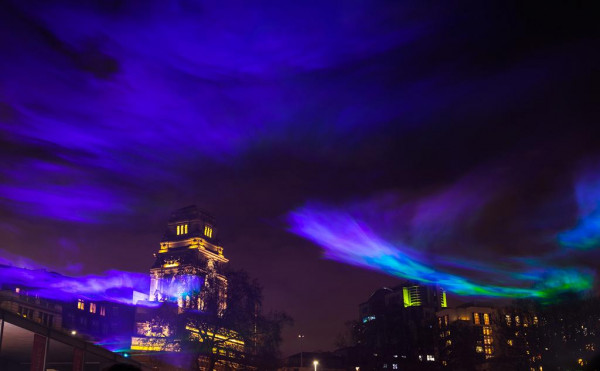 人造極光2月降臨西九上空 藝術裝置《約定極光》首次在港展示