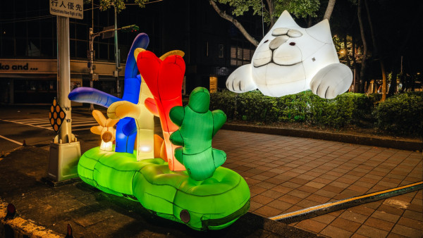 台灣年度燈會2月登陸台北 4大燈區一覽！12米高巨型兔洞+限定LED兔耳燈 
