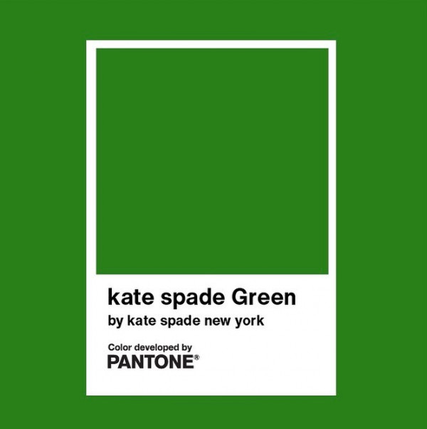 Pantone x Kate spade 開發新綠色 服裝/鞋袋/家品一片綠調