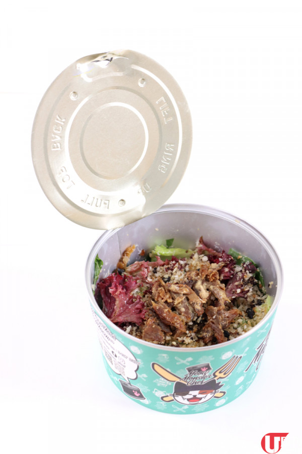 觀塘外賣店賣「貓」罐頭? 上班族放飯恩物 / 九州旋風蛋罐罐飯
