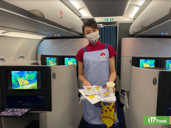 記者率先試搭！中華航空Pokemon主題飛機 周圍都係比卡超、不定期飛香港 