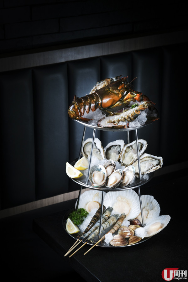 銅鑼灣上樓 BBQ 店 冷氣房海鮮燒烤放題 / 生猛龍蝦鮑魚日本蠔