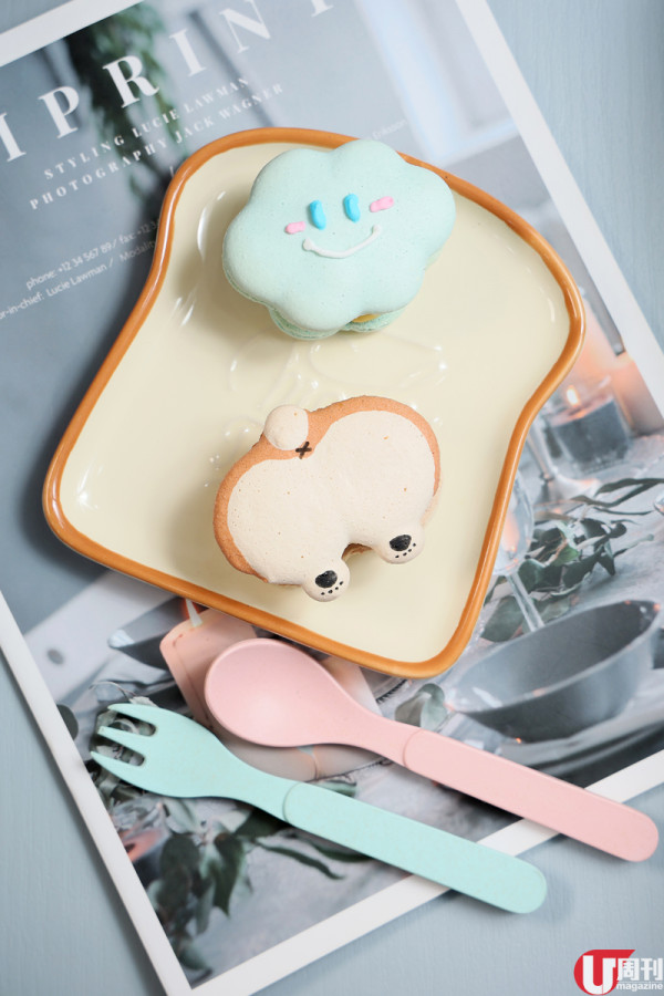 IG 大熱韓式馬卡龍店  創新鹹味 Macaron / 哥基貝殼造型勁吸睛