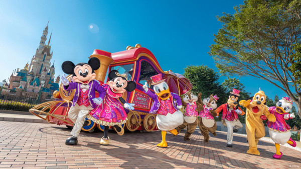 香港迪士尼樂園｜迪士尼慶典巡遊3月起升級 角色換上新衣大街上進行狂歡派對！