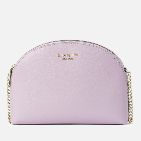 Kate Spade New York Women's Spencer Saffiano Double Zip Cross Body Bag - Violet Mist  原價 HK$1905.50 | 現售 HK$1143.30