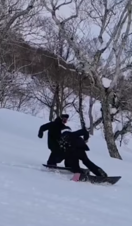 森美日本滑雪發生流血意外 不慎與人相撞 IG報平安「差啲畀人ko」 