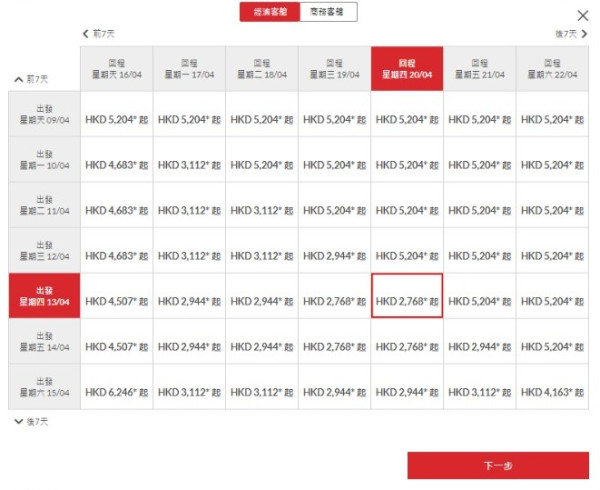 香港航空日本機票優惠 東京/大阪來回連稅$2197起