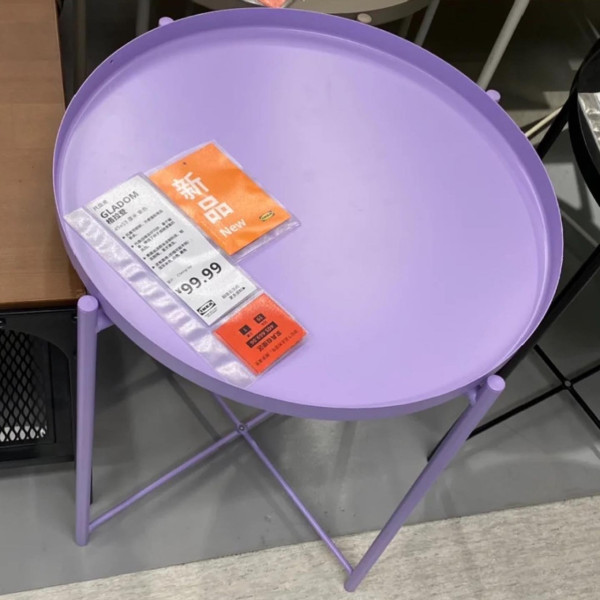 中國IKEA推25周年限定紫系列 紫色控必買手推車/書架/貯物箱