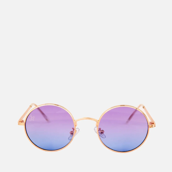 Jeepers Peepers Round Gradient Sunglasses - Purple/Blue  原價 HK$206 | 現售 HK$154.5