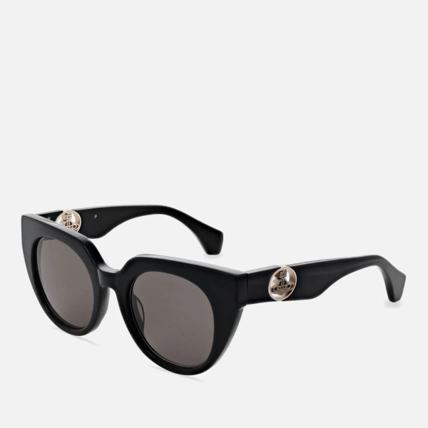 Vivienne Westwood Women's Bridgette Cat Eye Sunglasses - Black  原價 HK$2317.5 | 現售 HK$1738.1