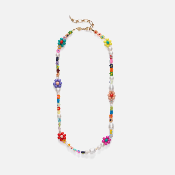 Anni Lu Mexi Flower Pearl and Bead Necklace  原價 HK$1524.40｜現售 HK$1143.30