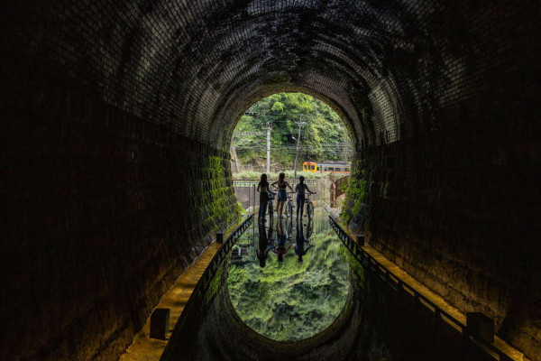 三貂嶺隧道自行車道（圖片來源︰新北市政府觀光旅遊局）