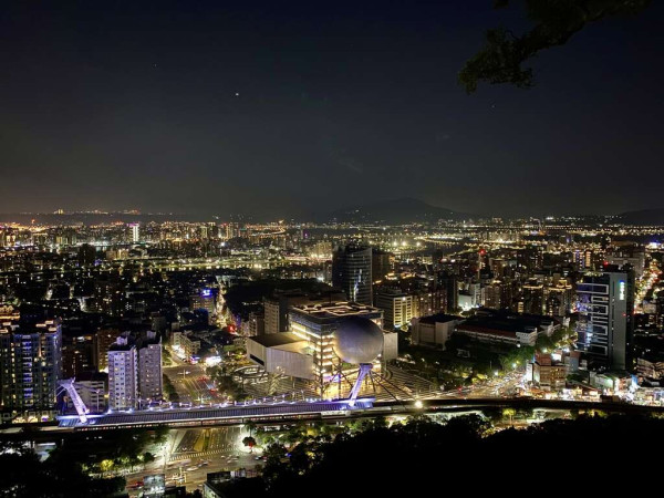 能眺望台北夜景。（圖片來源︰臺北市政府觀光傳播局）