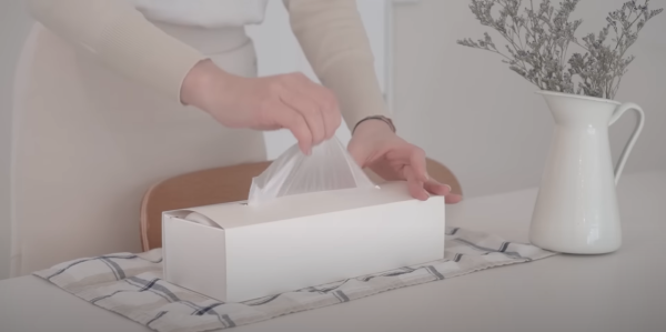 零成本！韓國主婦教你DIY 8款收納盒   零食紙盒變毛巾收納盒   果汁膠樽變小垃极桶