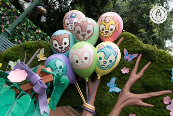 香港迪士尼樂園｜迪士尼春日Duffy主題活動3大打卡位率先看！角色立體園藝裝置/頭像花圃/故事元素裝飾