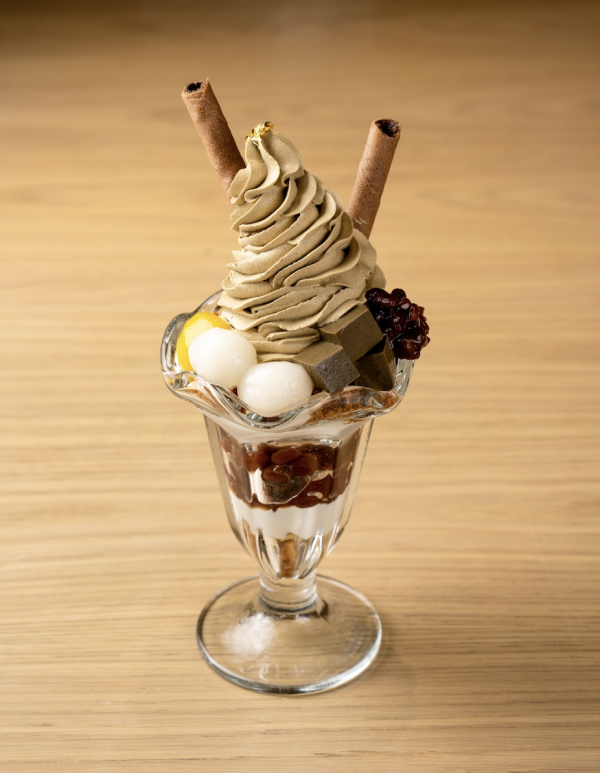 日本人氣過江龍グリル滿天星全新推出焙茶甜品系列　日式焙茶忌廉芭菲／麻糬梳乎厘班戟／香脆窩夫配雪糕