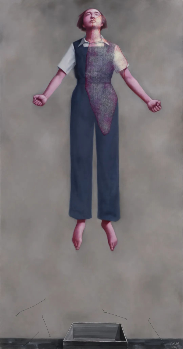 張曉剛全新系列重磅展出 靜物畫延續《血緣：大家庭》荒誕感