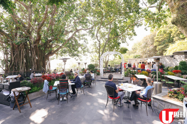 太平山餐廳重開  二級歷史紅磚屋歎多國菜 / 樹蔭露天茶座歎茶