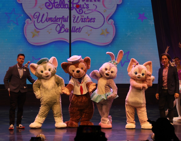 Duffy and Friends香港迪士尼樂園開Show！ StellaLou同HK Ballet一齊跳高難度芭蕾