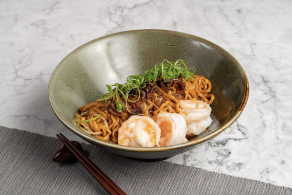 中環創意新派川菜小店「辨面館 BMG」   川弄醬燒牛肋骨／金沙虎蝦丸／蝦球伴麵／紅燒牛肋麵／酸菜海鱸魚