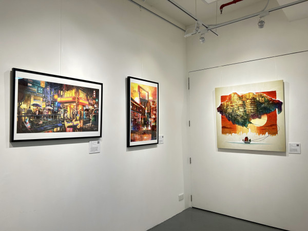 本地插畫師創港式Cyberpunk世界 《龐城》平行時空重現舊香港街景