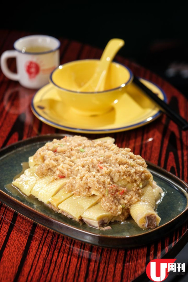 電車卡座懷舊大排檔 招牌黑燒鵝 / 餐牌動畫呈現菜式