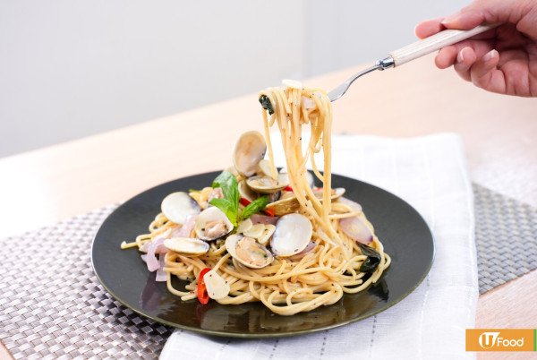 意粉食譜｜一鍋到底香蒜蜆肉意粉食譜　香辣惹味！10分鐘超簡單懶人意粉料理