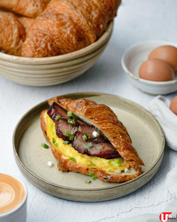 當文歷餅店港式新搞作 錦祥號臘腸葱花包 / 新桂香叉燒牛角包