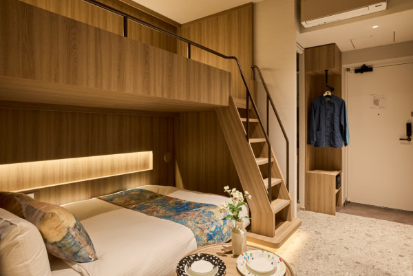 東京全新質感酒店「FAV TOKYO 兩國」開幕 最平人均9起！超大雙層床6人套房 
