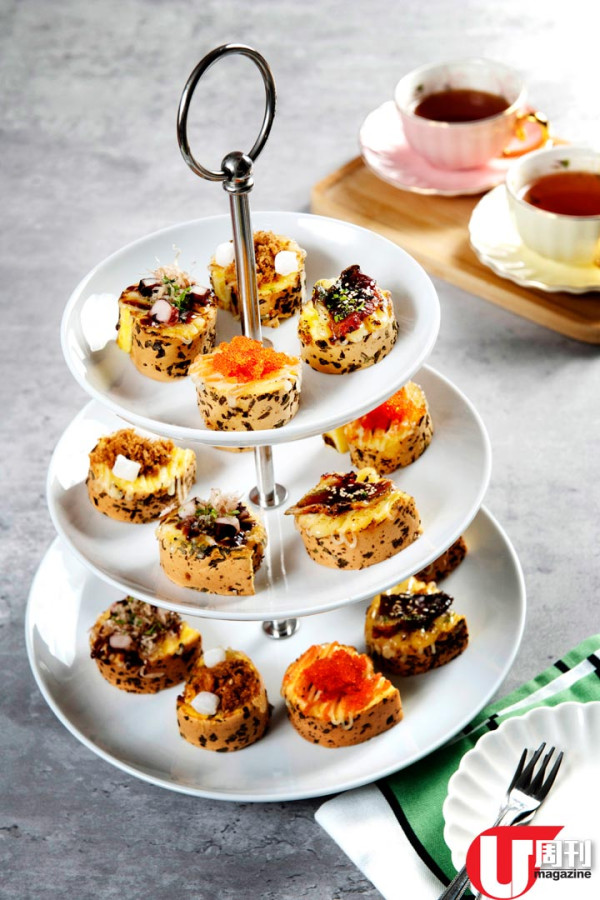 搞鬼！章魚小丸子棉花蛋糕 9 吋大丸子版本 / 火炙芝士鰻魚肉鬆棉花卷