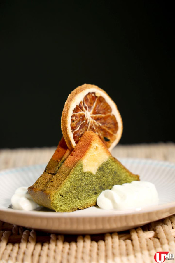 觀塘工廈甜品 CAFE 念念 超靚蜜柑卷蛋 / 富士山蛋糕