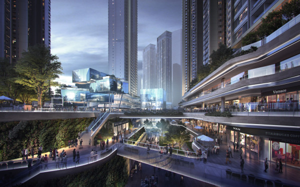 中洲灣C Future City（圖片來源：Aedas）