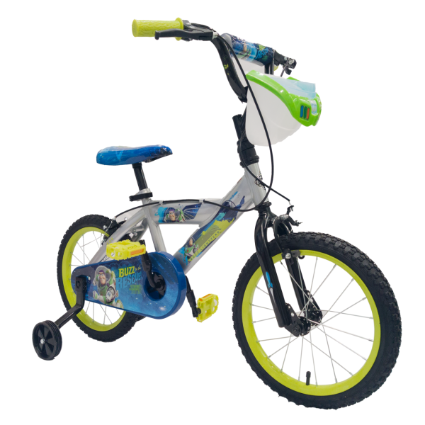 玩具總動員16吋兒童快裝單車及巴斯光年閃輪快裝兒童滑板車套裝